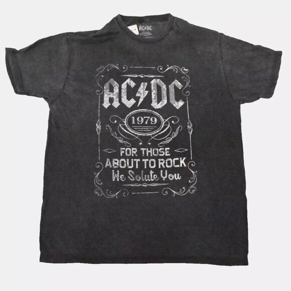 AC/DC | Shirts | Acdc Mens Ac Dc For Those About To Rock We Salute You ...